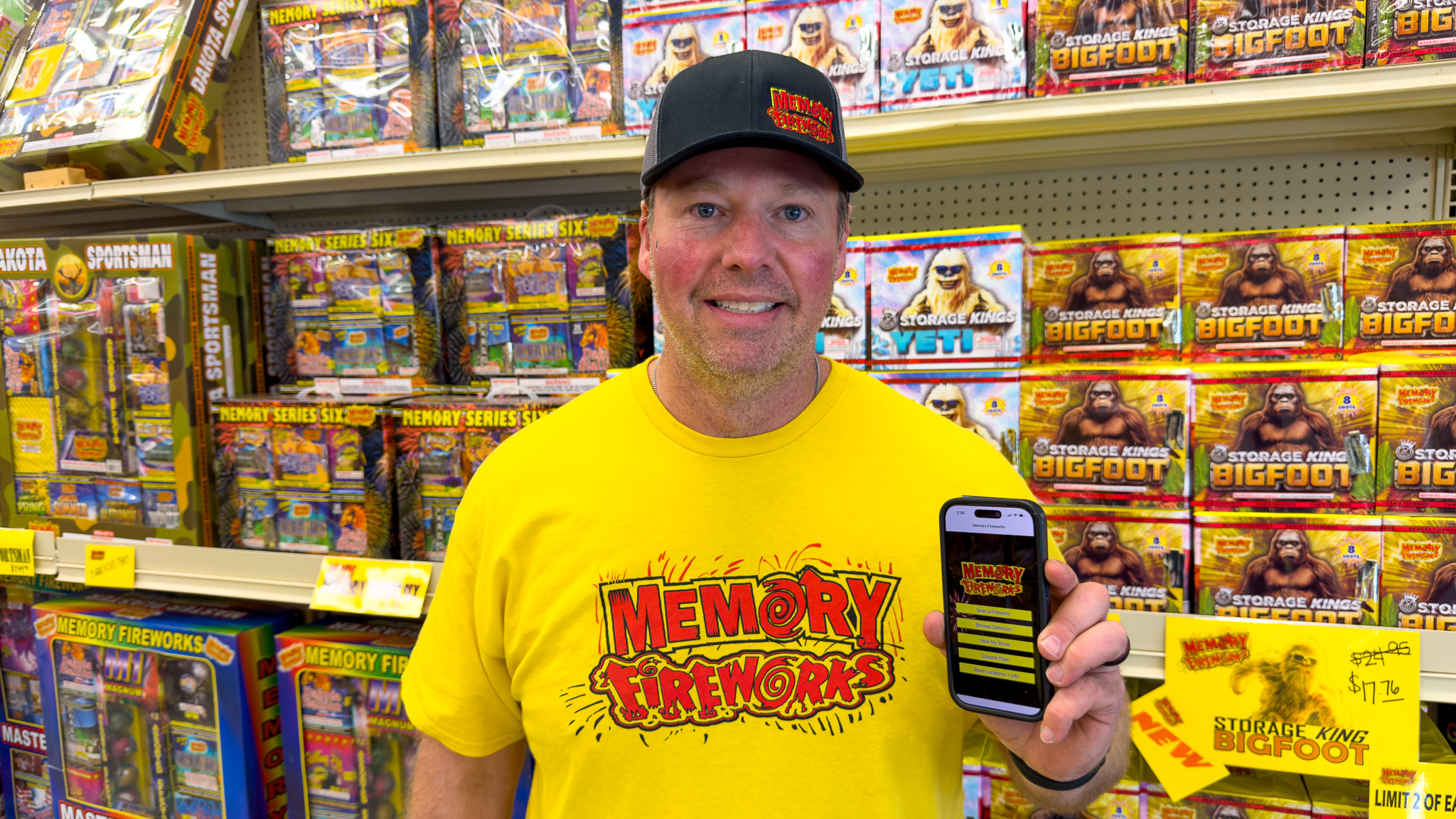 Download the Memory Fireworks APP